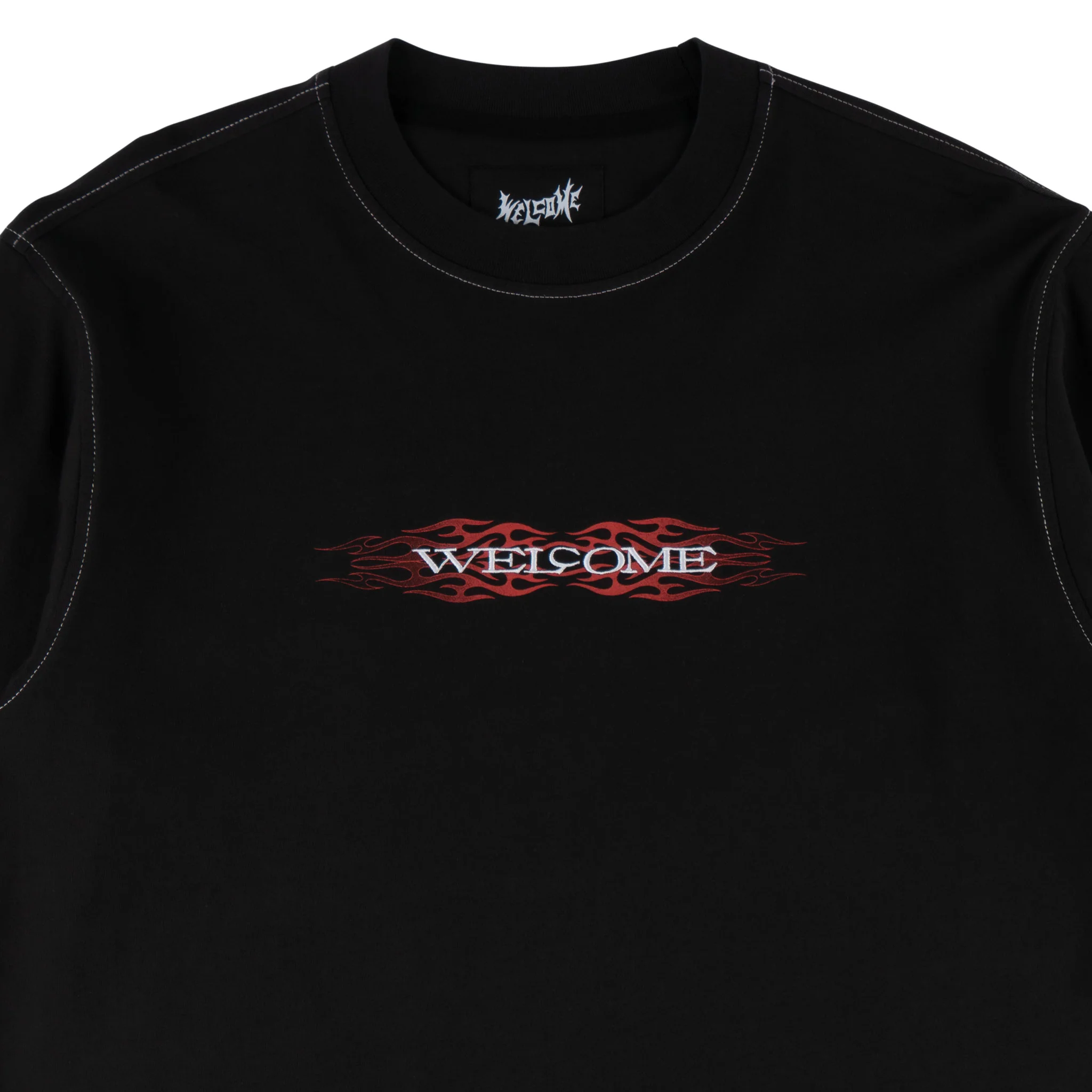Brevity Garment-Dyed Contrast Stitch Layered Knit - Image 2