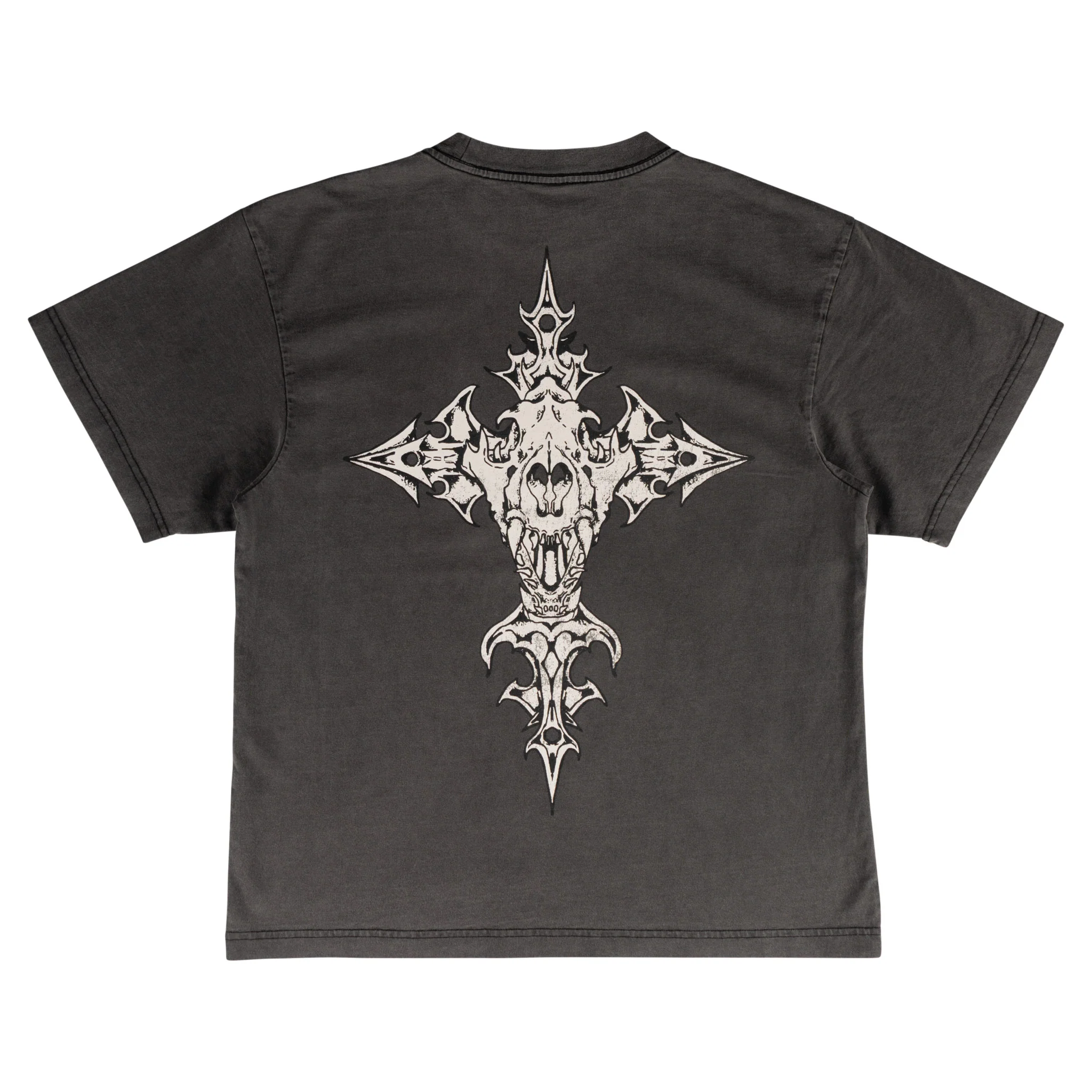 Iron Wolf Boxy Garment-Dyed Tee