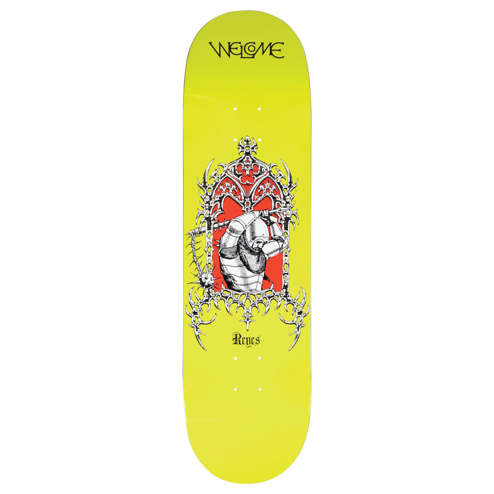 Ryan Reyes Flail on Popsicle - Highlighter Lime/Red - 8.75"